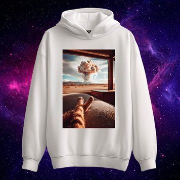 Худі &laquo;Chill&raquo; (біле, XS) hoodie-chill фото