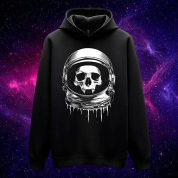 Худі &laquo;Skull&raquo; (чорне, XS) hoodie-skull фото