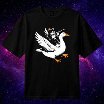 Футболка &laquo;Гусак&raquo; (чорна, XS) basic-goose фото