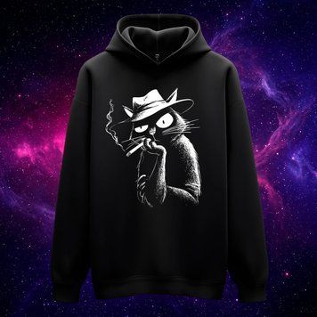 Худі &laquo;Детектив&raquo; (чорне, XS) hoodie-detective фото