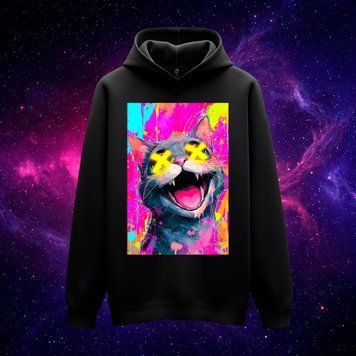 Худі &laquo;Acid&raquo; (чорне, XS) hoodie-acid фото