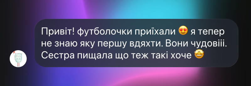 Відгук покупця